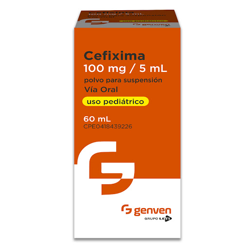 CEFIXIMA 100MG/5ML SUSP 60ML (GENVEN)